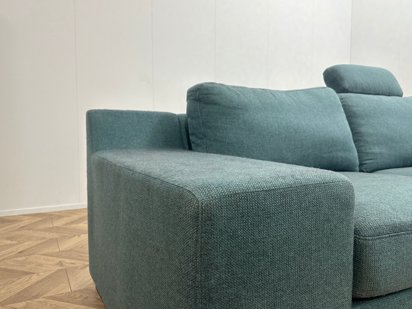 Licht Blauwe U Bank ~ Losse Kussens Met Afneembare Hoezen