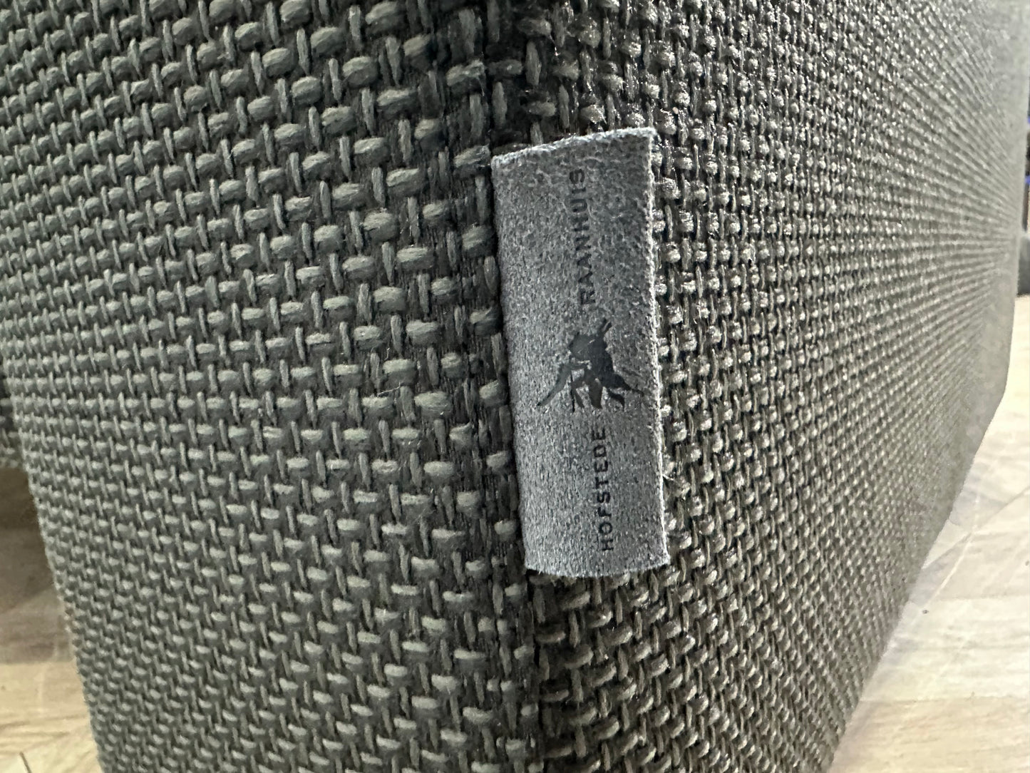 Hofstede Raanhuis Antraciet Hoekbank ~ Losse Kussens Met Afneembare Hoezen