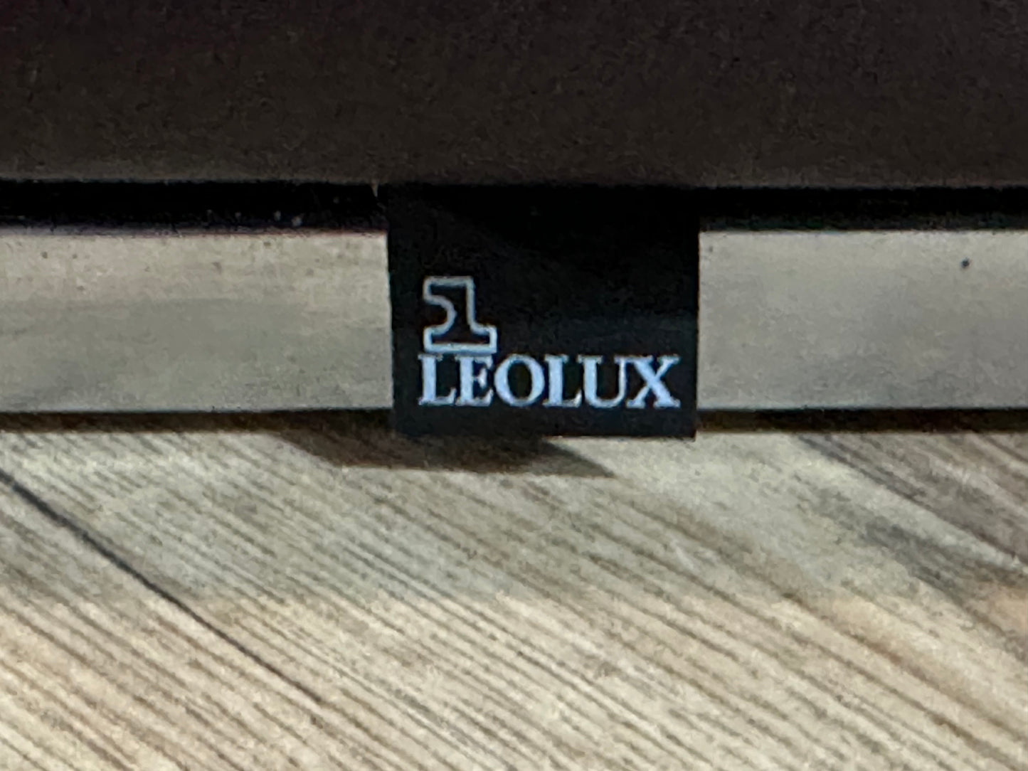 Leolux Paarse Echt Lederen Banken Set ~ Uitschuifbare Zittingen