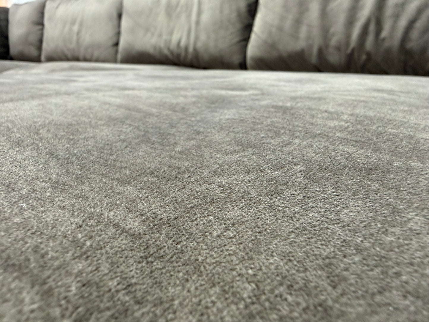 Bruine Velvet U Bank ~ Losse Kussens Met Afneembare hoezen