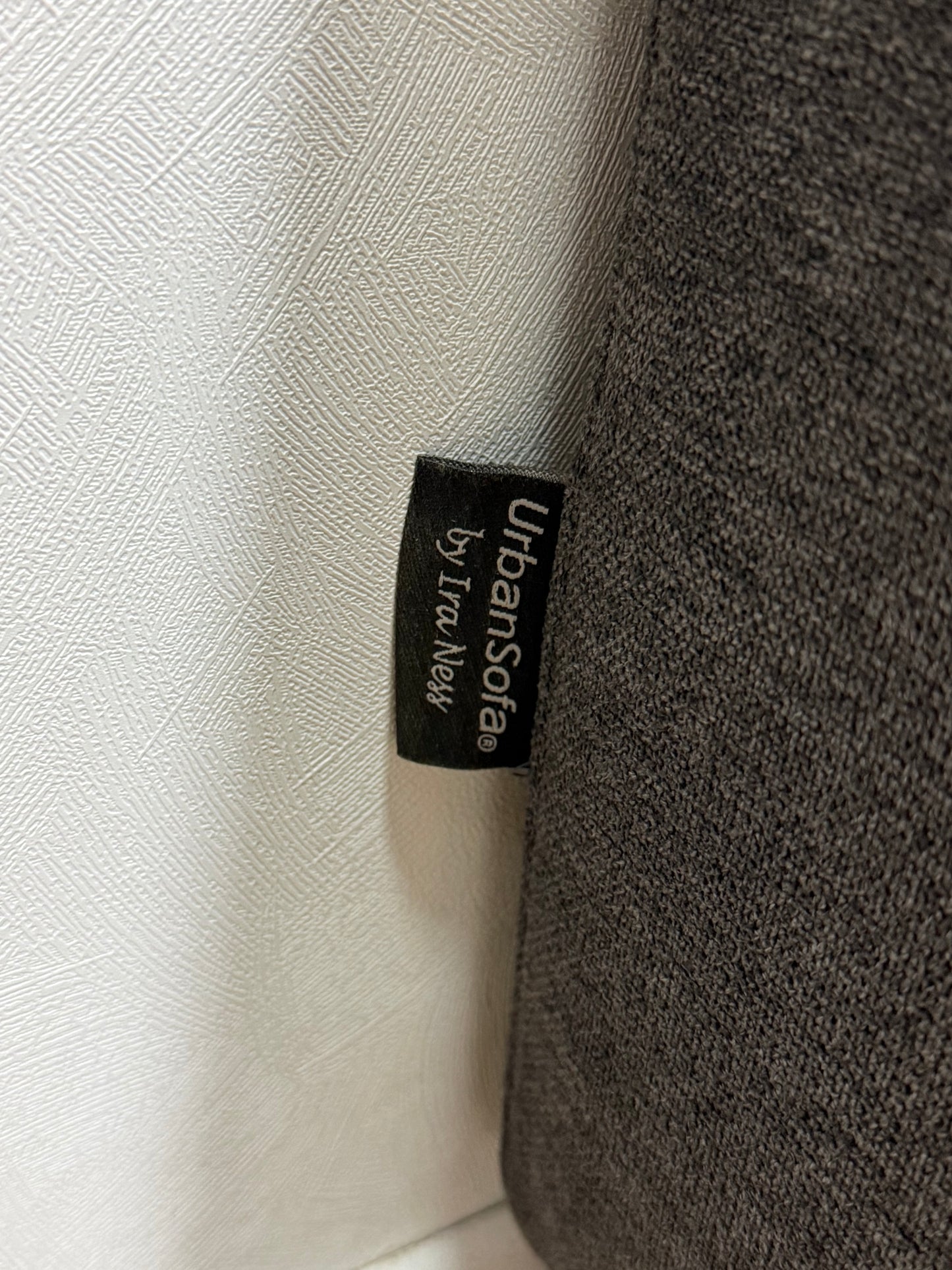 Urban Sofa Suède Antraciet Hoekbank ~ Losse Kussens Met Afneembare Hoezen