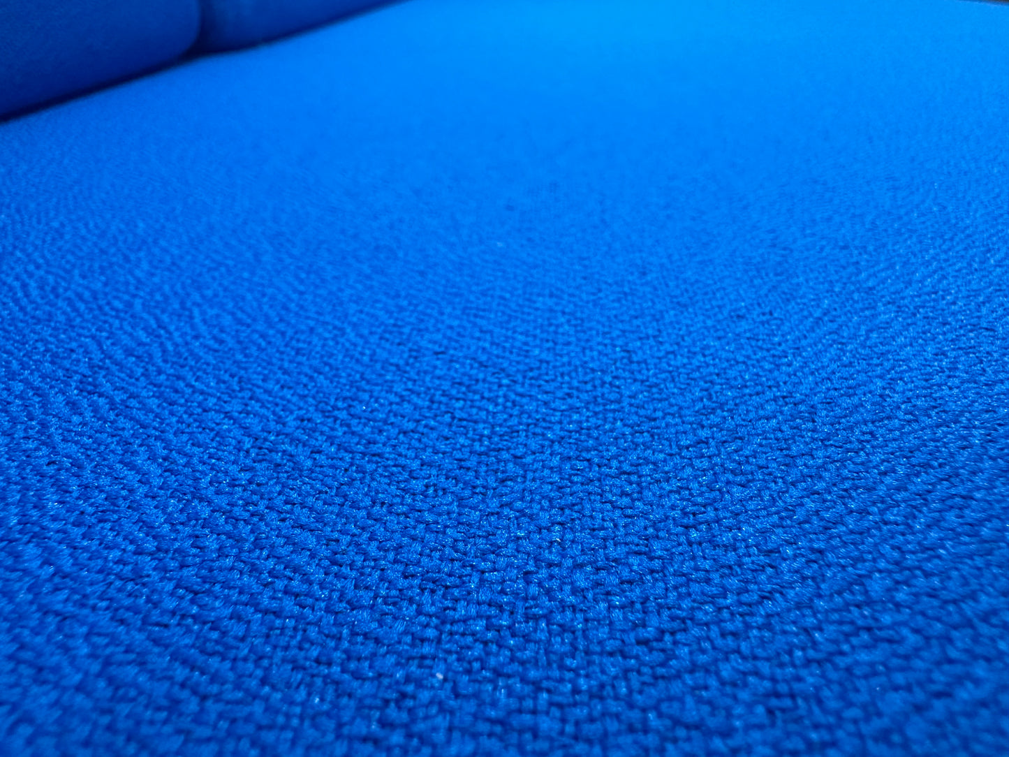 Blauwe 2-Zits Bank ~ Losse Rugkussens Met Afneembare Hoezen