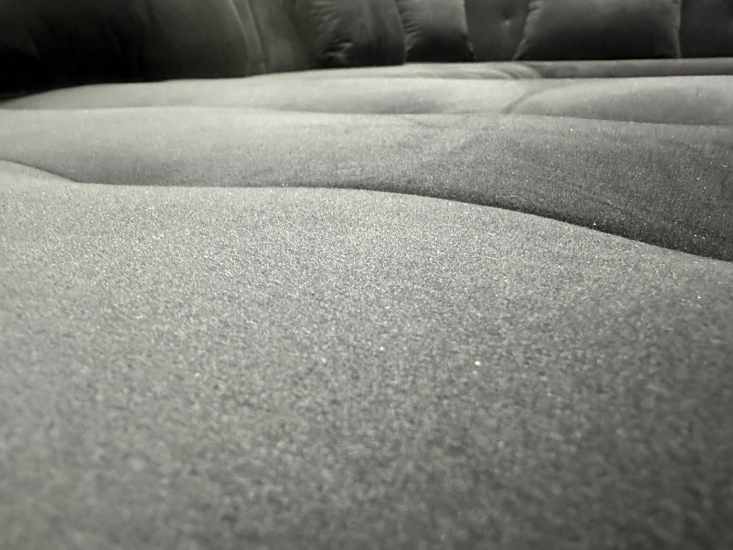 !Showroommodel! Zwart Velvet U Bank