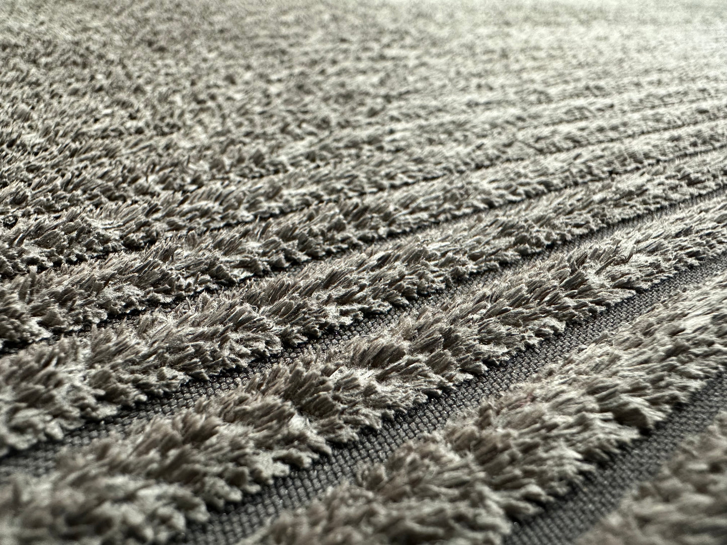 Bruine Ribstof Hoekbank ~ Losse Kussens Met Afneembare Hoezen