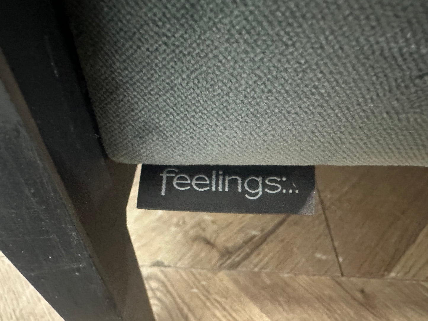 Feelings Blauw/Grijze Velvet 2,5-Zits Bank Inc Groen/Grijze Velvet Fauteuil ~ Verstelbare Hoofdsteunen