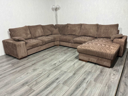 Tweedehands Hoekbank van Ribstof uit onze collectie