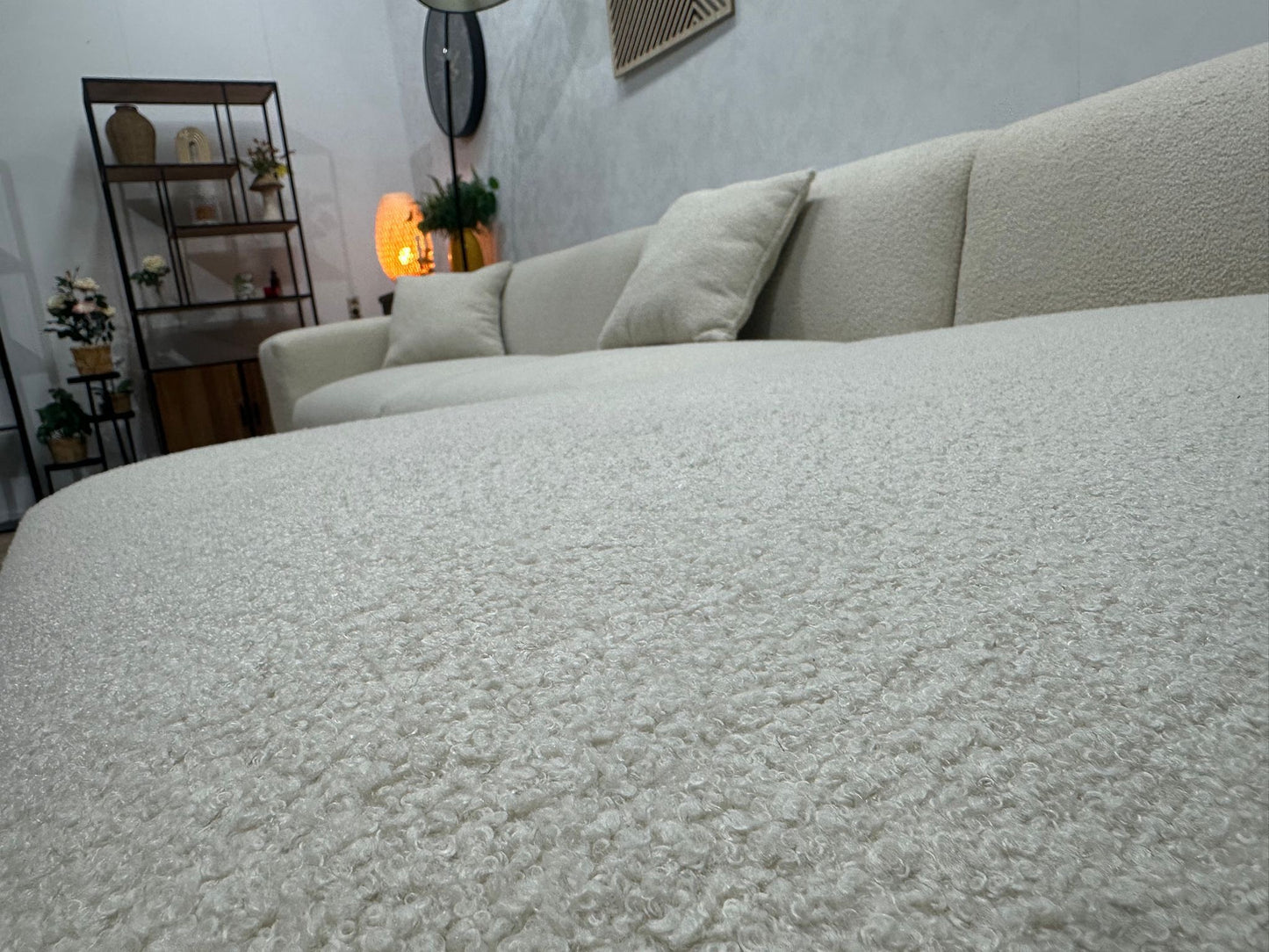 Hoekbank Den Haag XL Bouclé