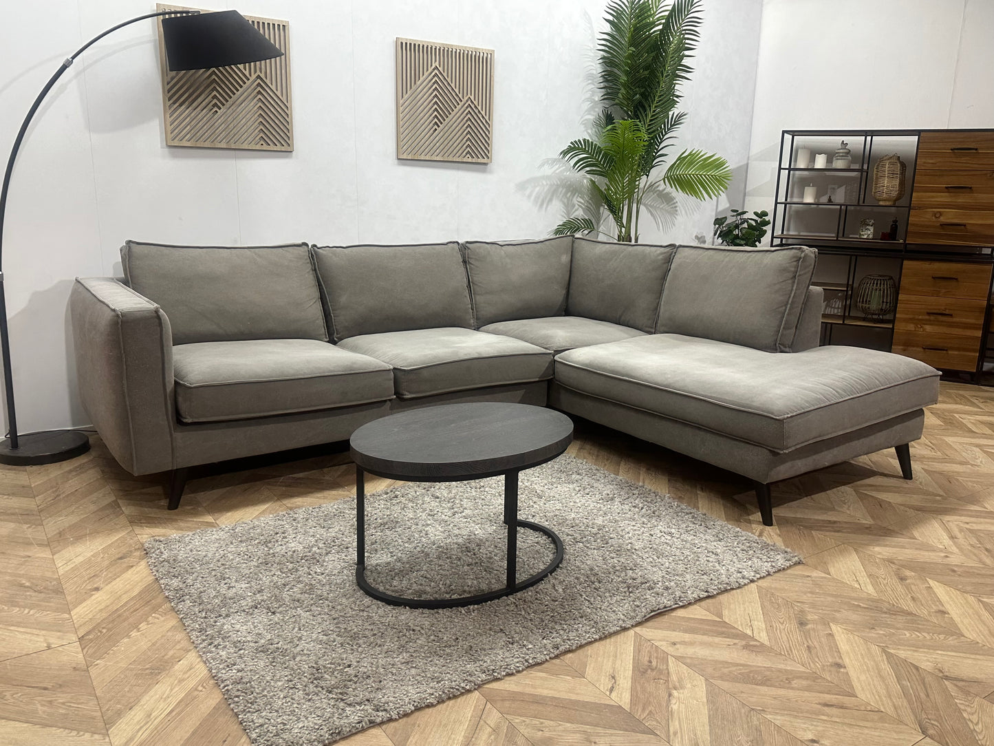 Grijze Hoekbank ~ Inruilvoordeel