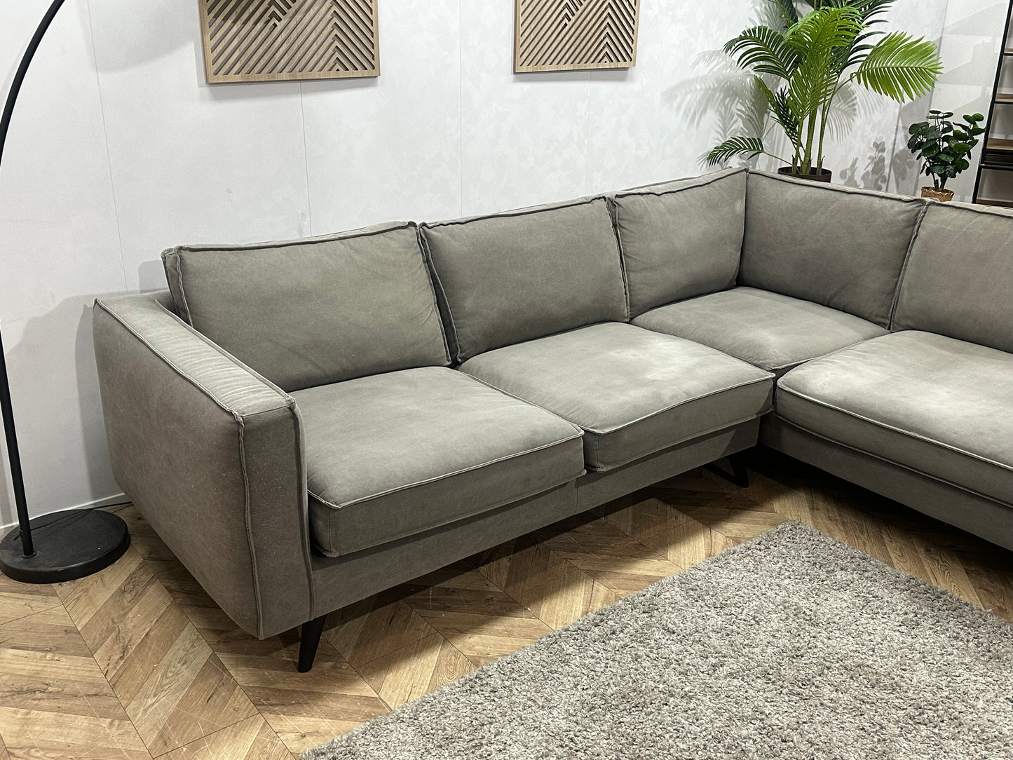 Grijze Hoekbank ~ Inruilvoordeel