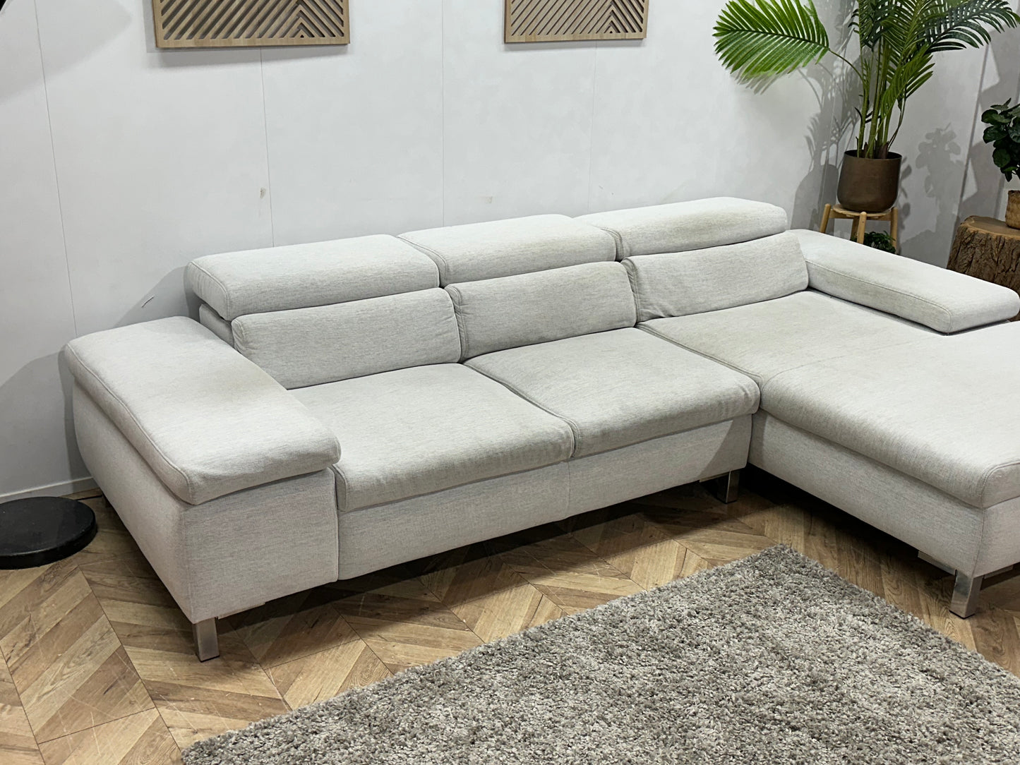 Licht Grijze Hoekbank ~ Inruilvoordeel