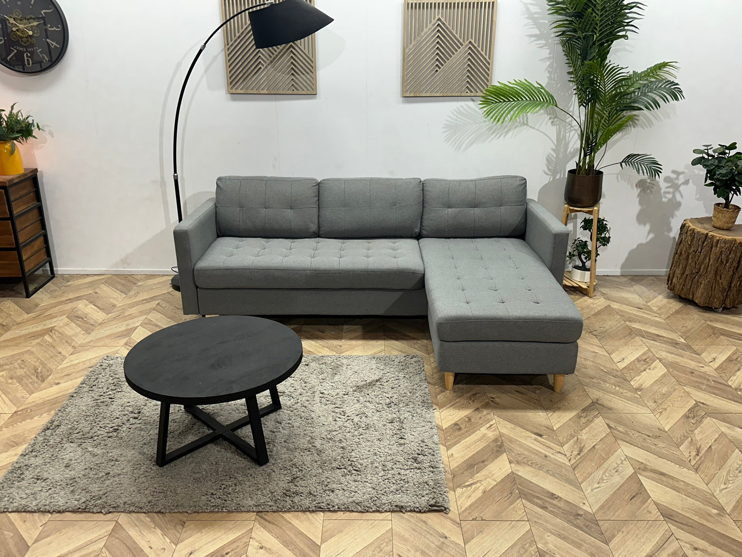 Grijze Hoekbank ~ Meerdere Opstellingen