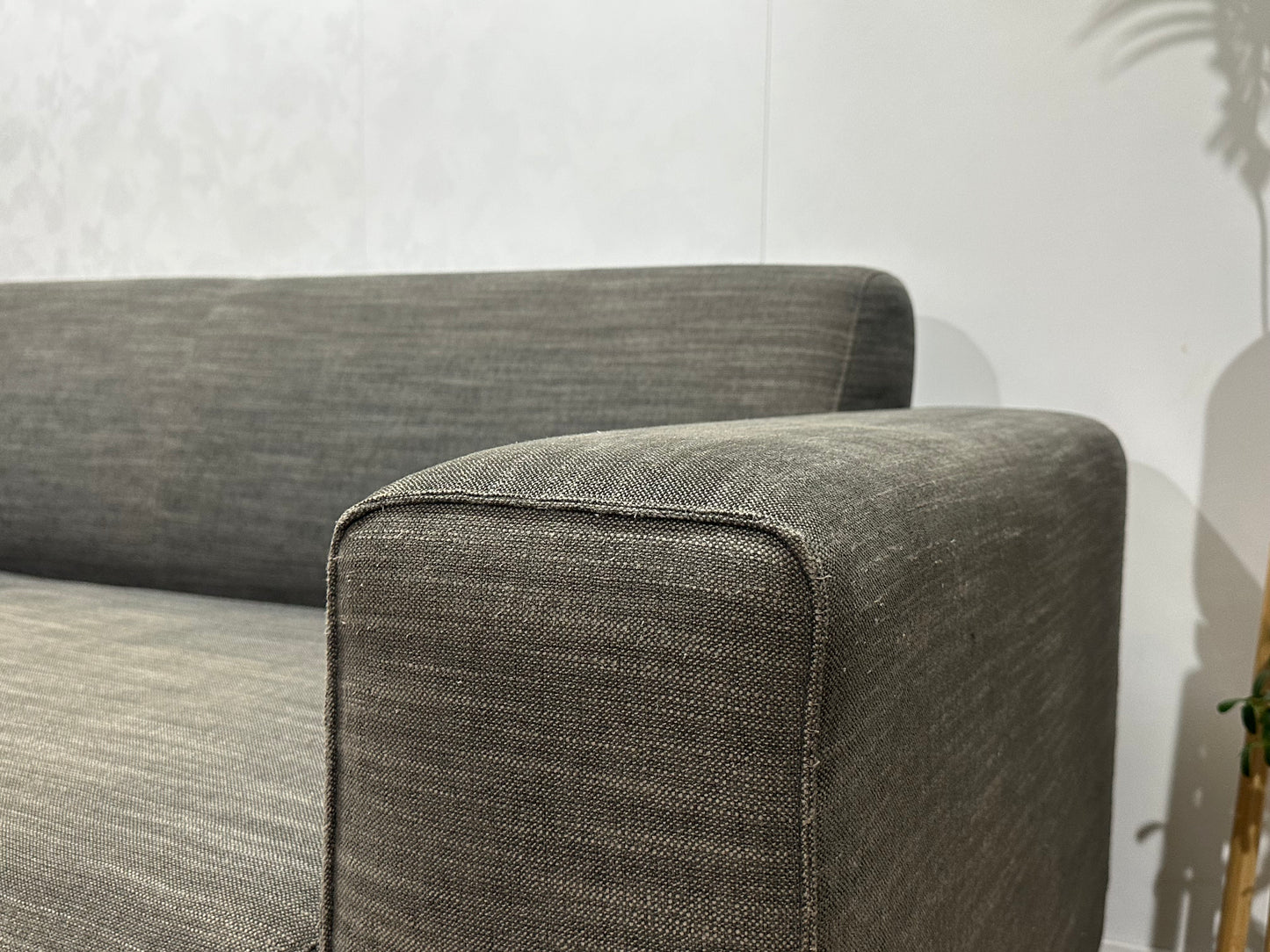 In.House Antraciet Hoekbank ~ Vaste Kussens