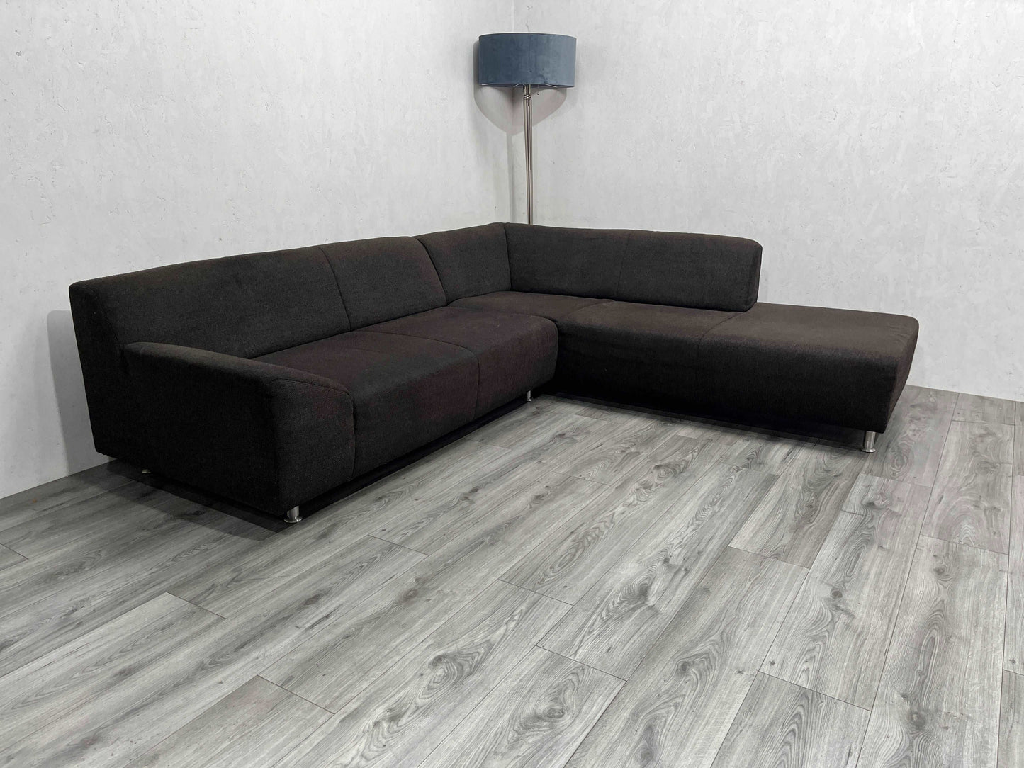 Donker Bruine Topform Hoekbank