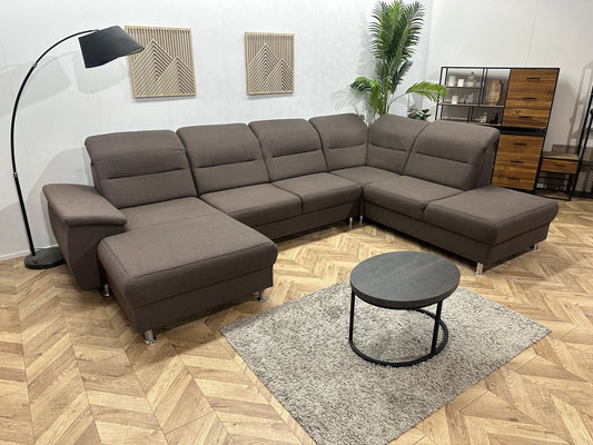 Bruine U Bank ~ Verstelbare Hoofdsteunen