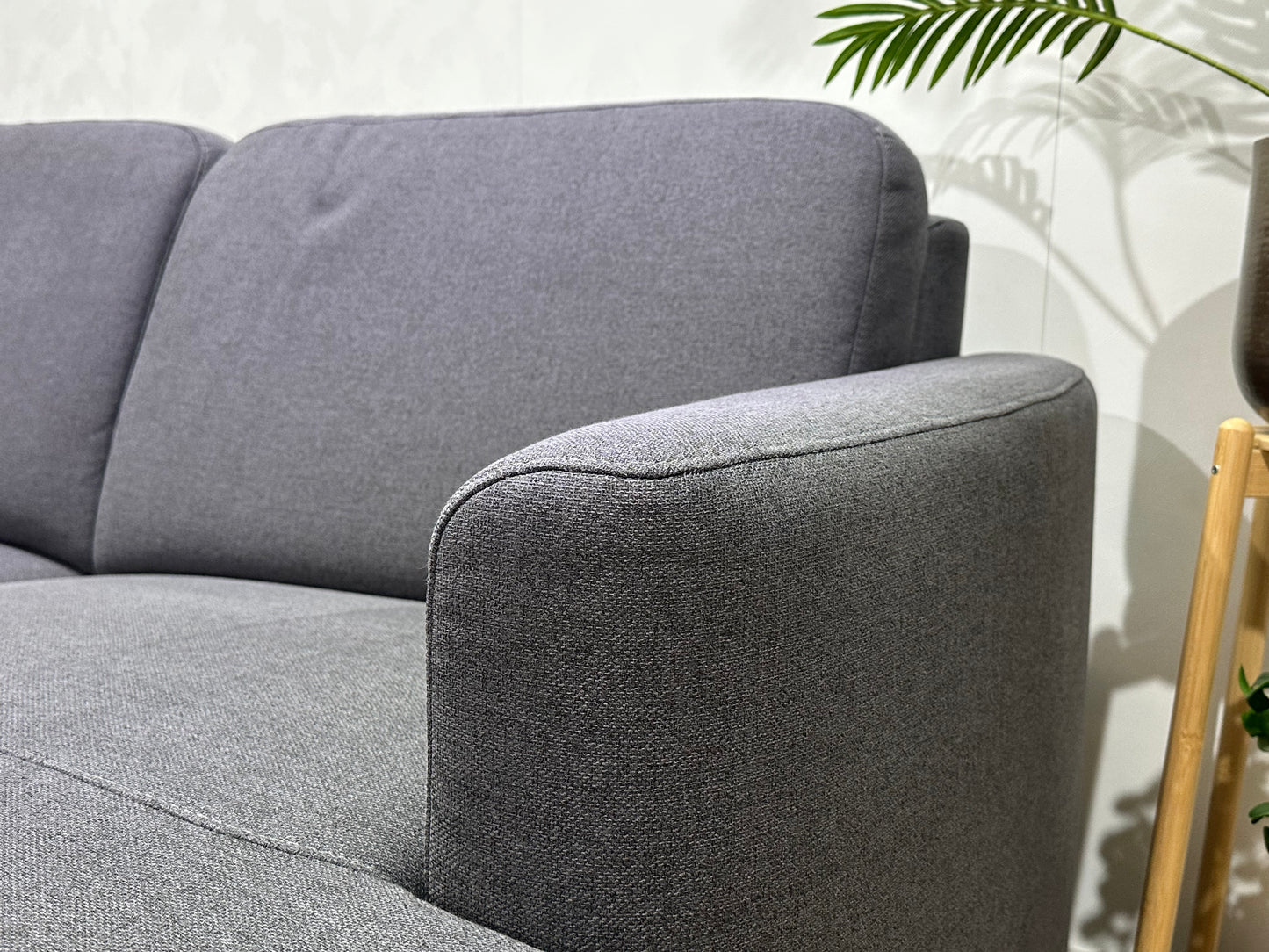 Grijze Hoekbank ~ Slaapfunctie