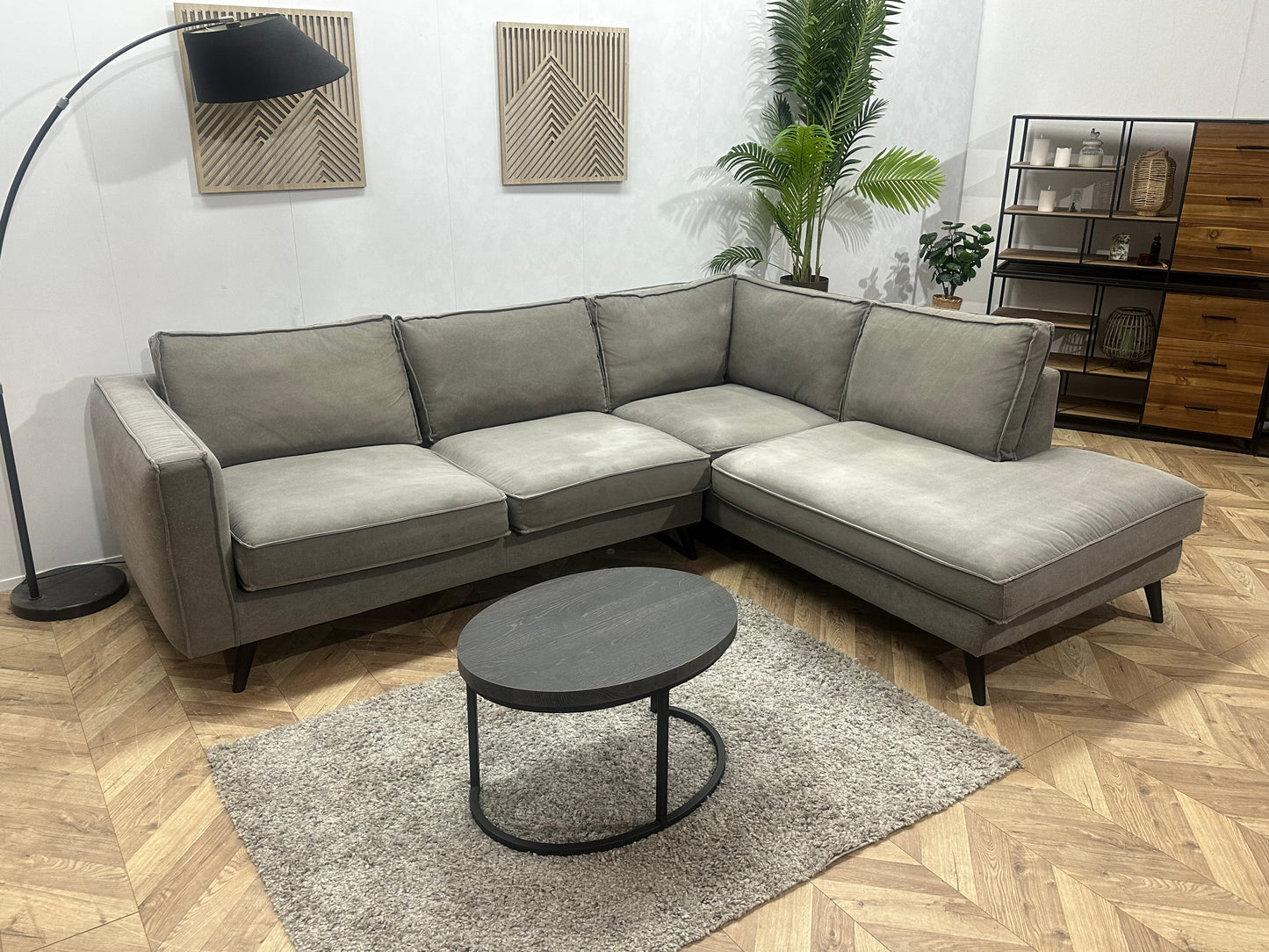 Grijze Hoekbank ~ Inruilvoordeel