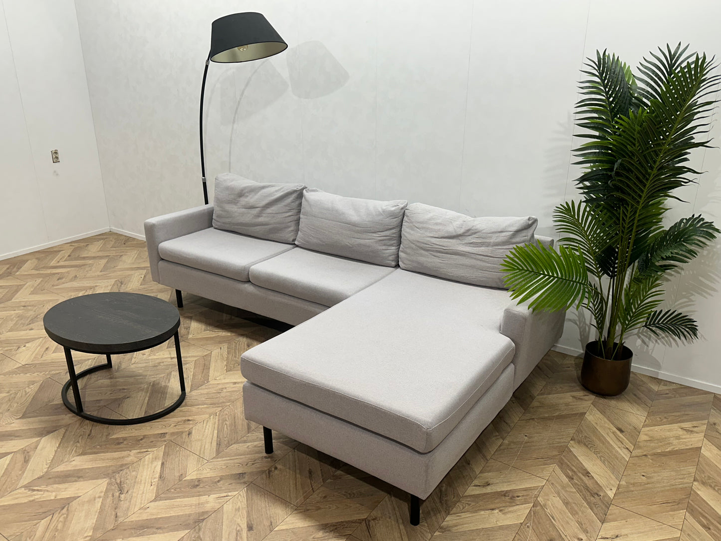 Licht Grijze Hoekbank ~ Inruilvoordeel