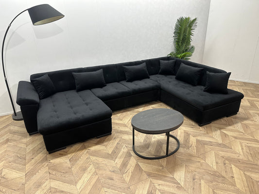 !Showroommodel! Zwart Velvet U Bank