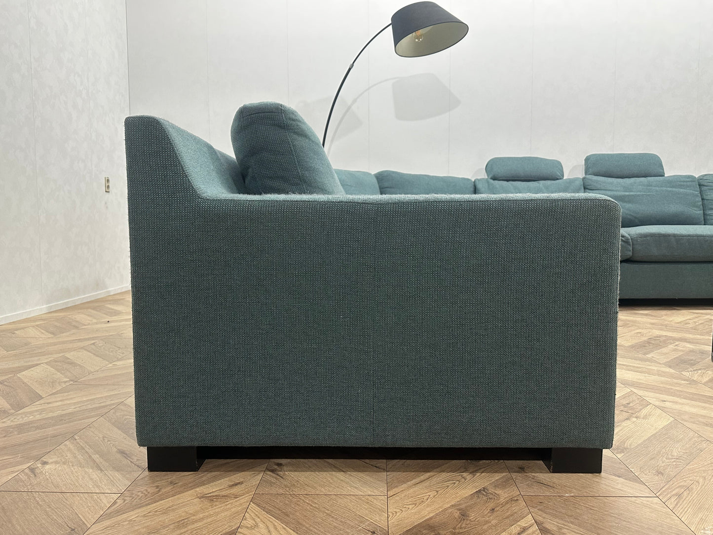 Licht Blauwe U Bank ~ Losse Kussens Met Afneembare Hoezen