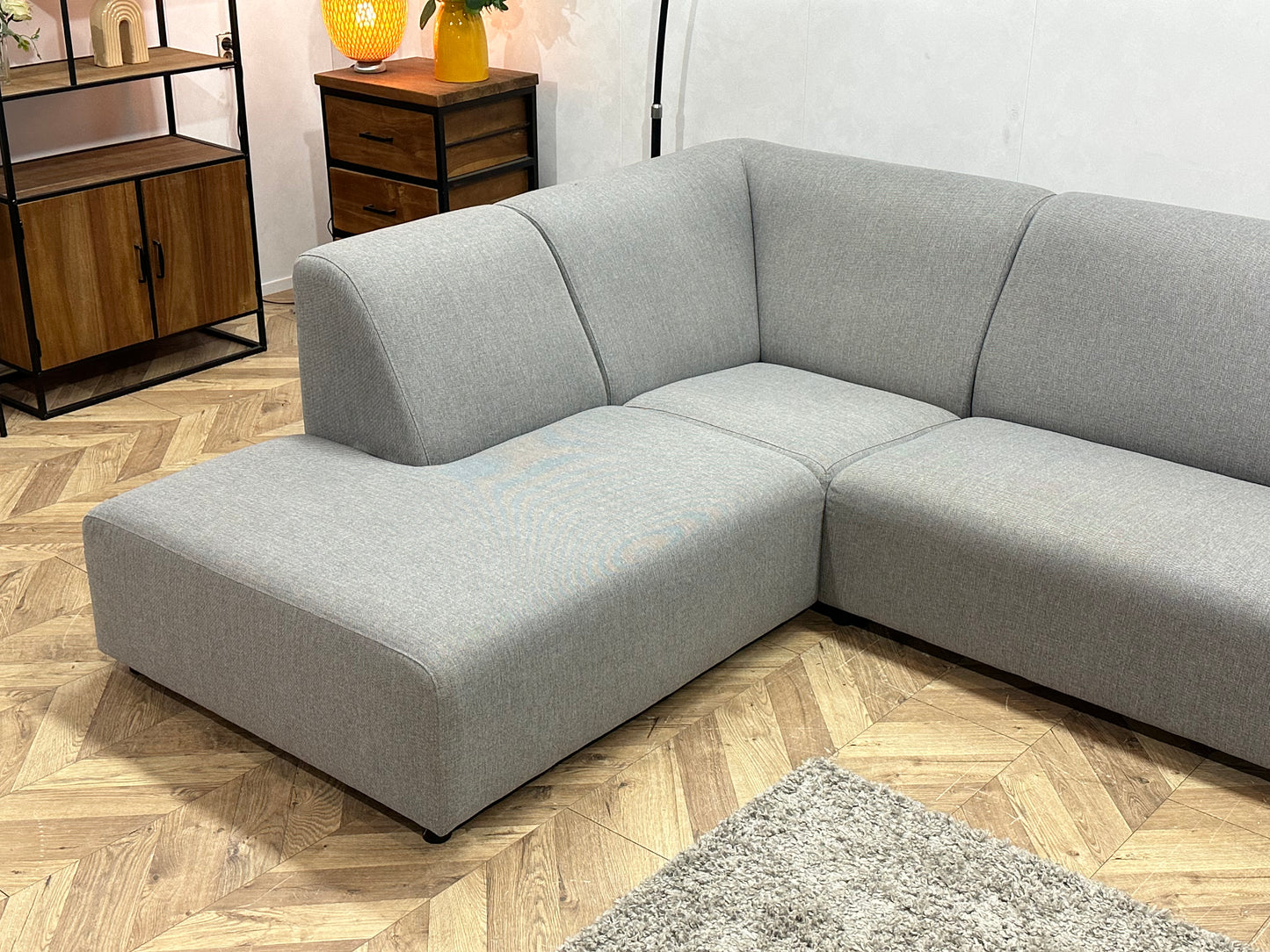 Licht Grijze Hoekbank ~ Nieuwstaat