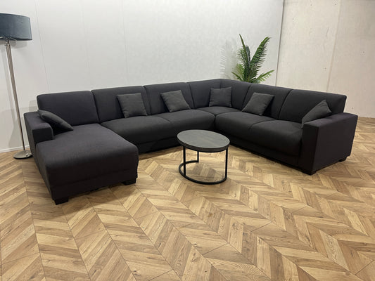 Antraciet U Bank - Vaste Kussens