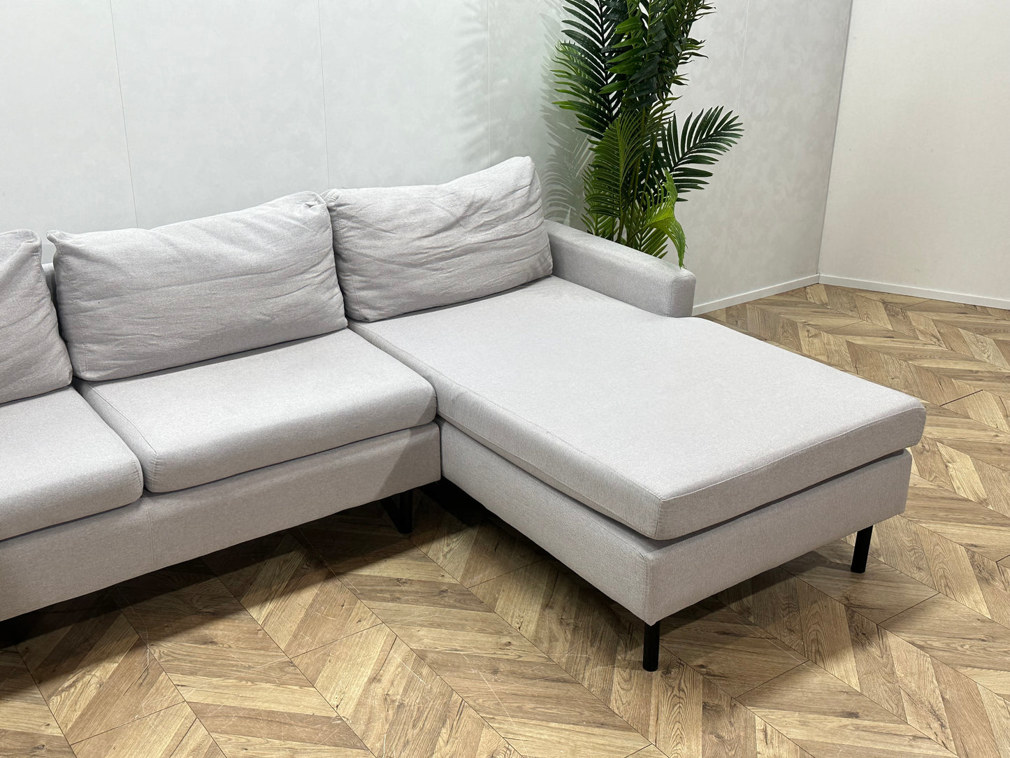 Licht Grijze Hoekbank ~ Inruilvoordeel