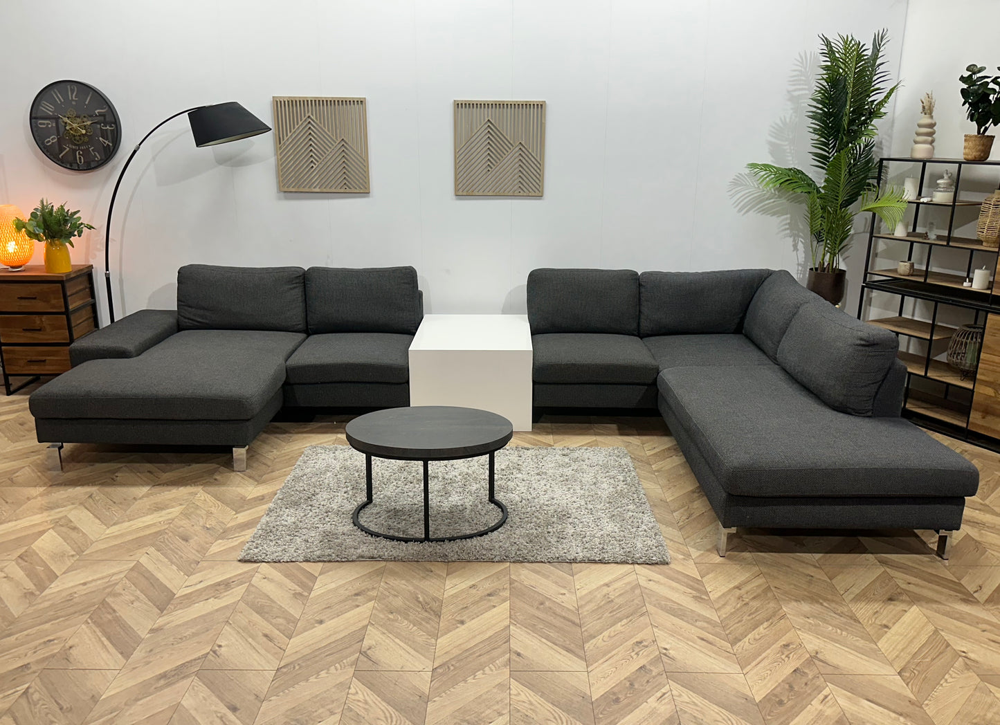 Musterring Antraciet U Bank ~ Losse Kussens Met Afneembare Hoezen