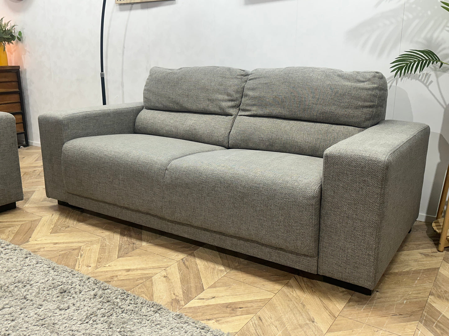 Grijze Banken Set ~ Vaste Kussens