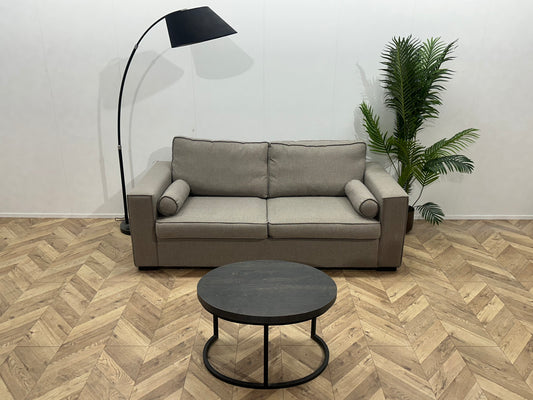 Licht Grijze 2.5-Zits Bank ~ Losse Kussens Met Afneembare Hoezen