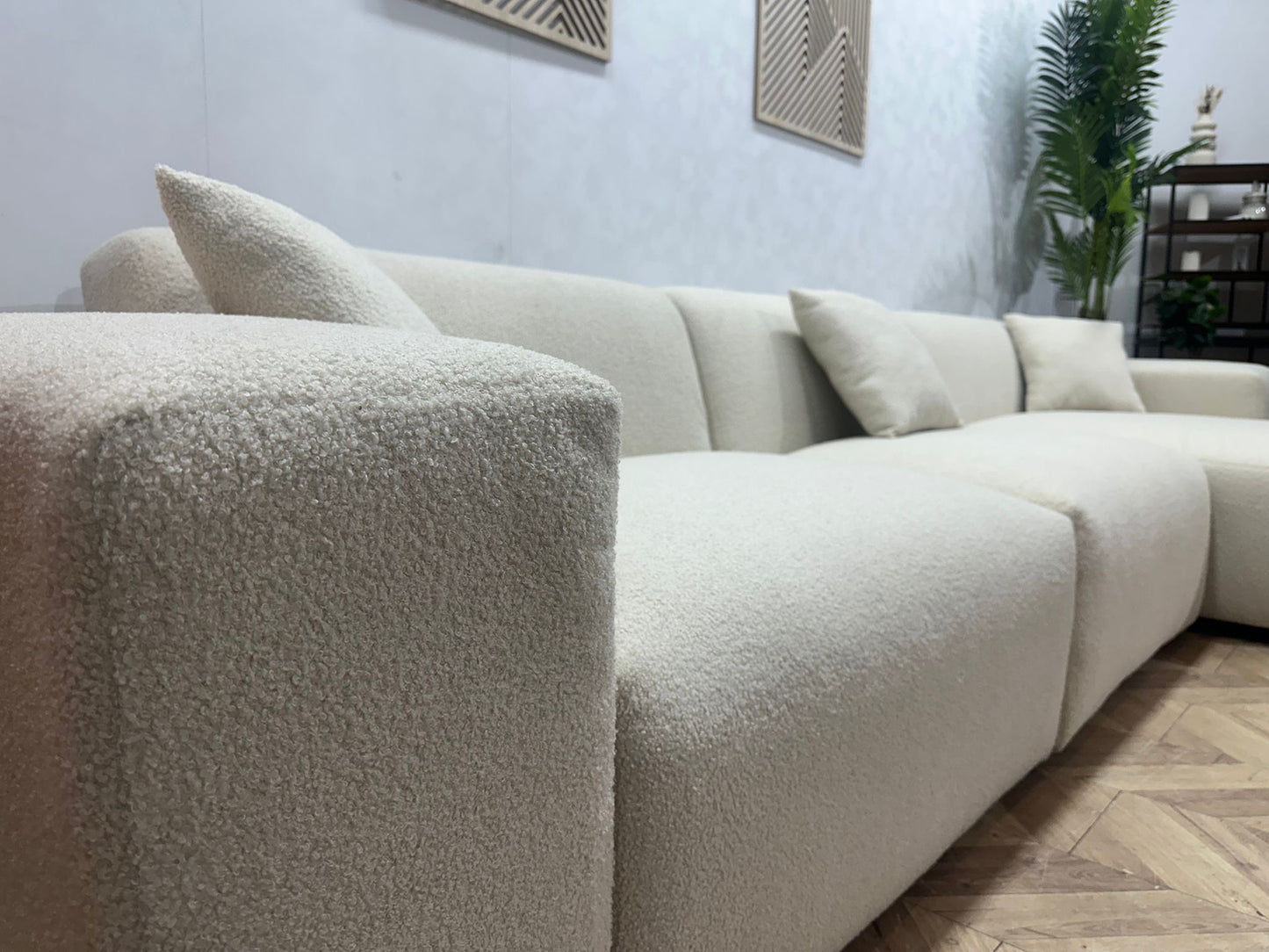 Hoekbank Den Haag XL Bouclé