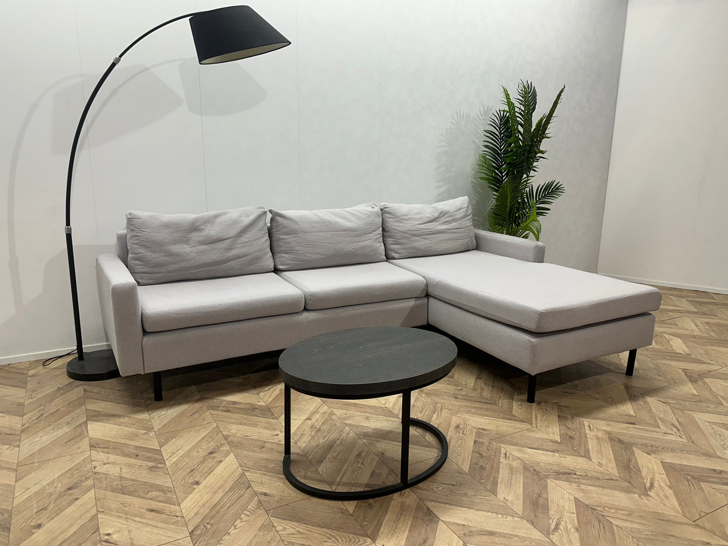 Licht Grijze Hoekbank ~ Inruilvoordeel
