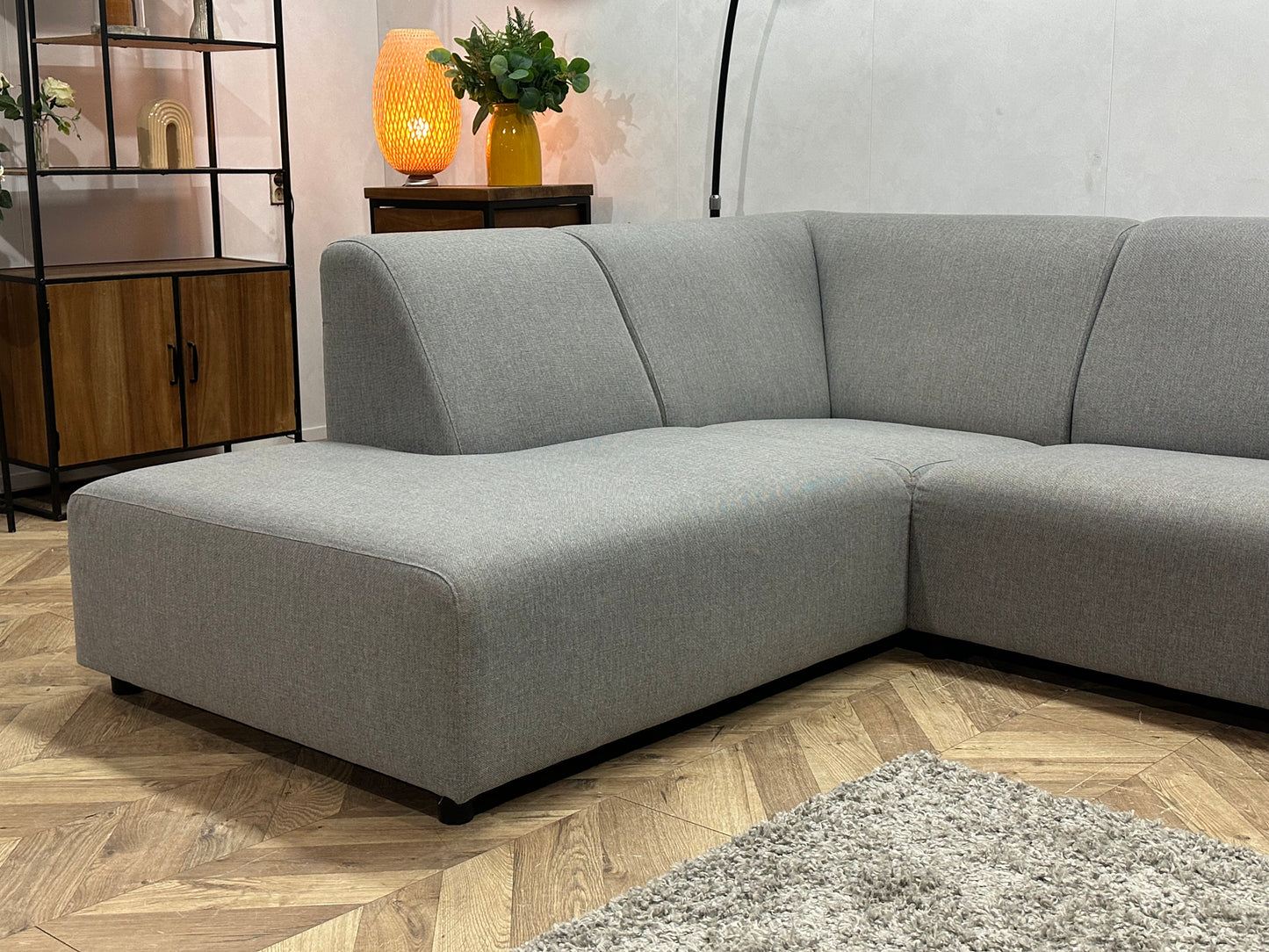 Licht Grijze Hoekbank ~ Nieuwstaat