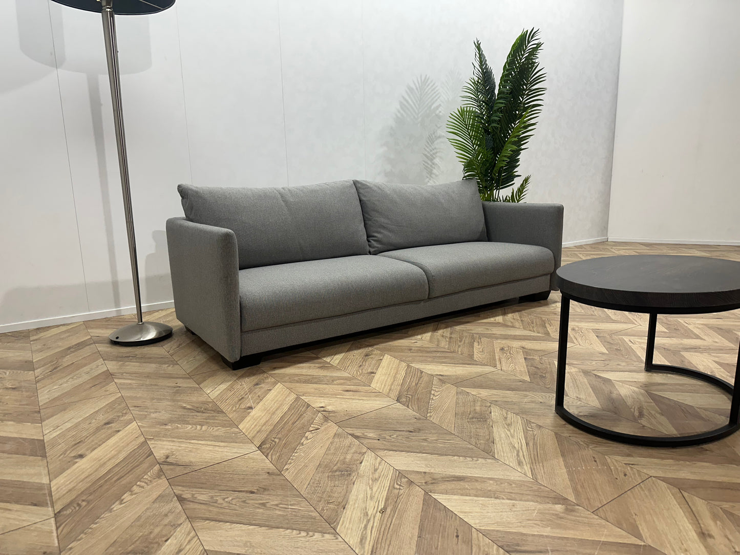 Licht Grijze 3-Zits Bank ~ Nieuwstaat