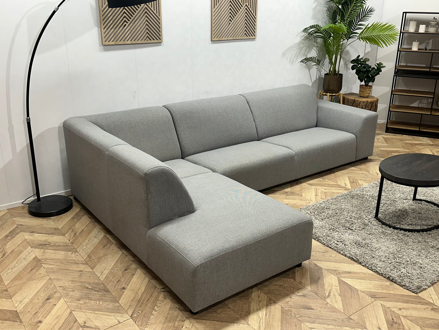 Licht Grijze Hoekbank ~ Nieuwstaat