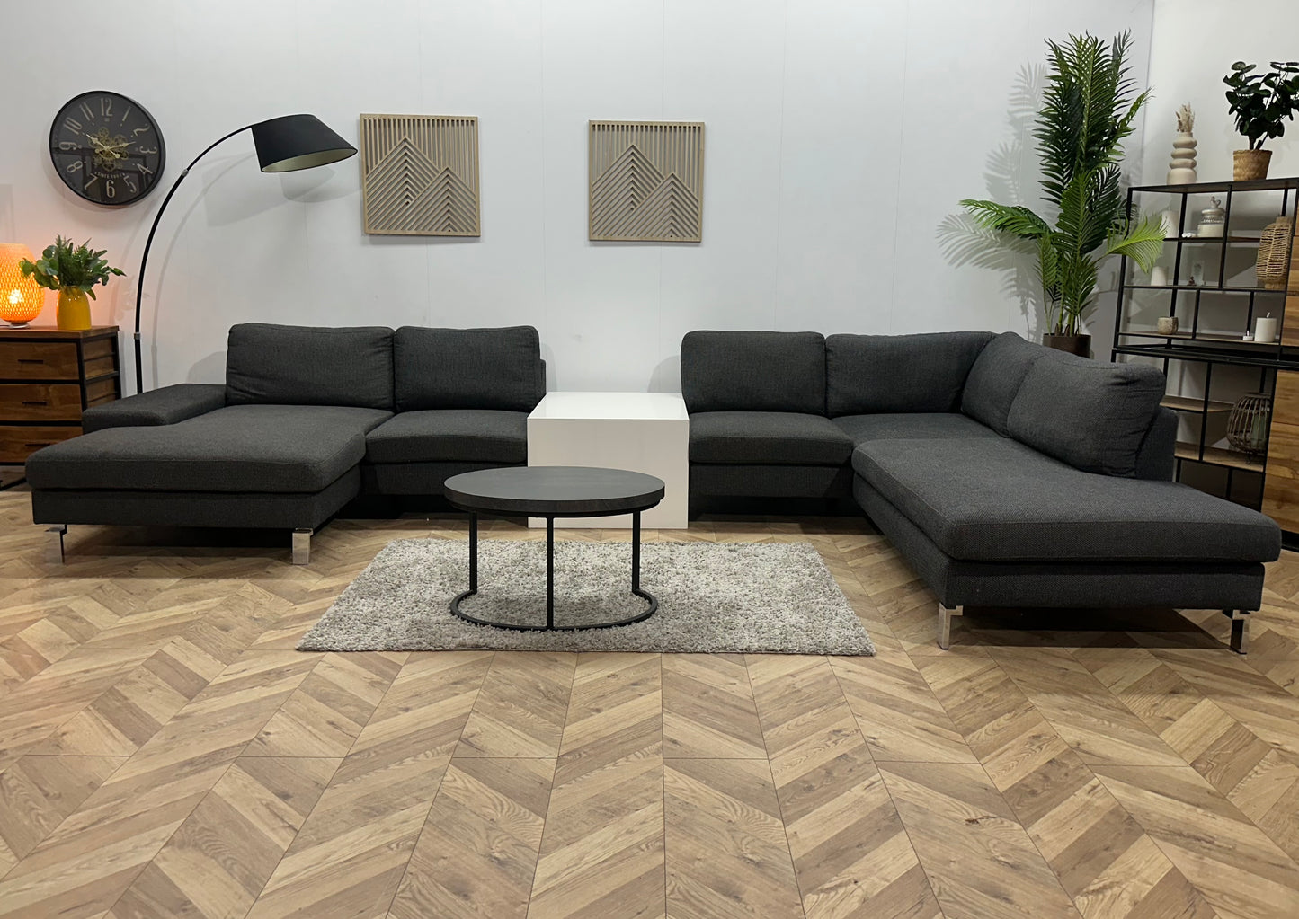 Musterring Antraciet U Bank ~ Losse Kussens Met Afneembare Hoezen