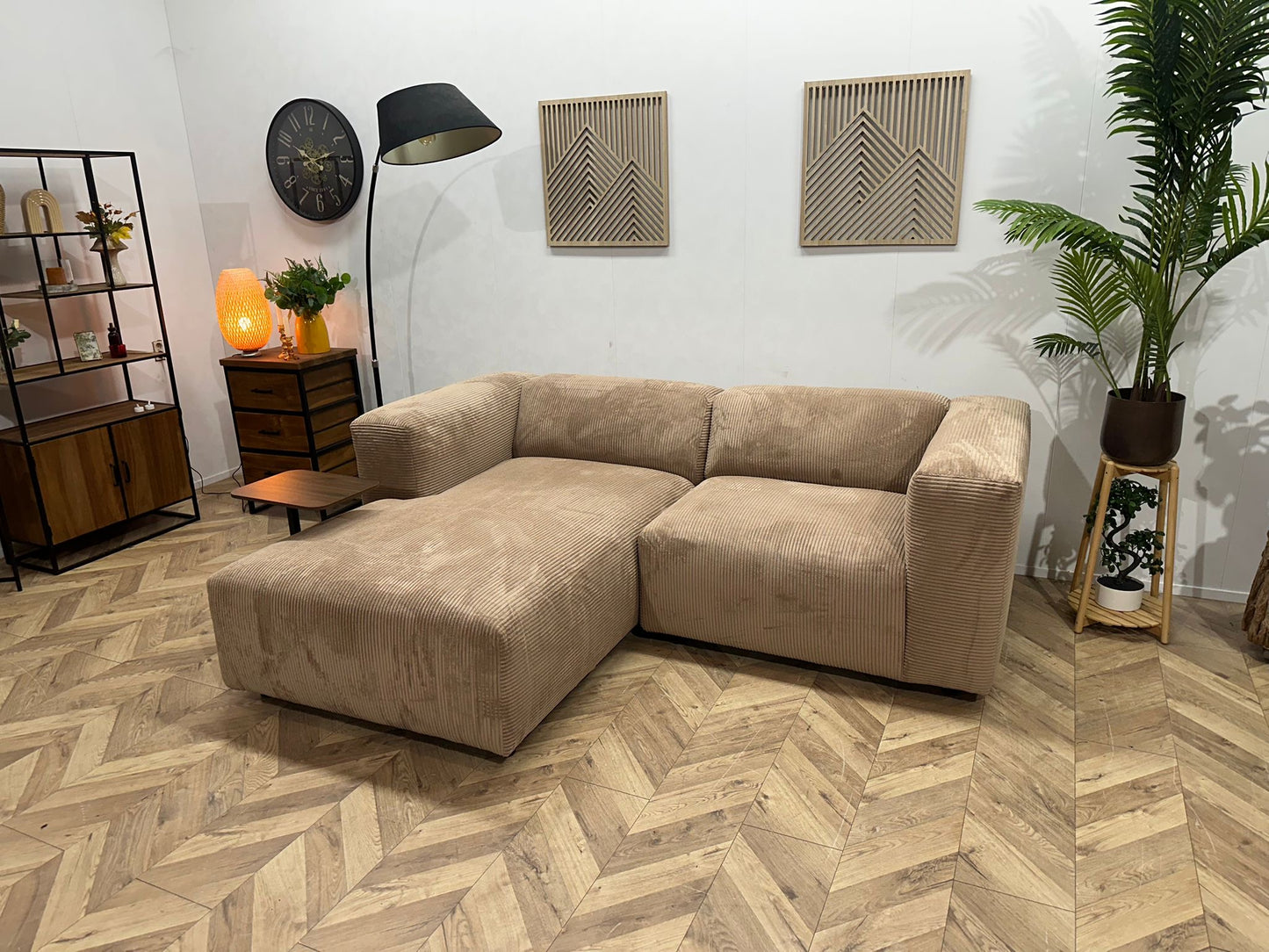 Hoekbank Amersfoort Ribstof