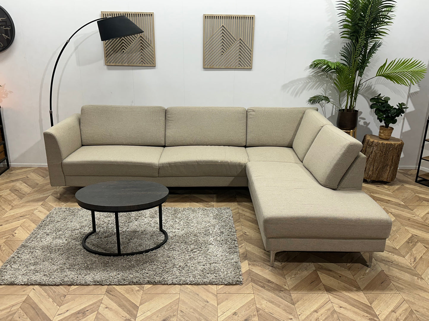 Beige Hoekbank ~ Inruivoordeel