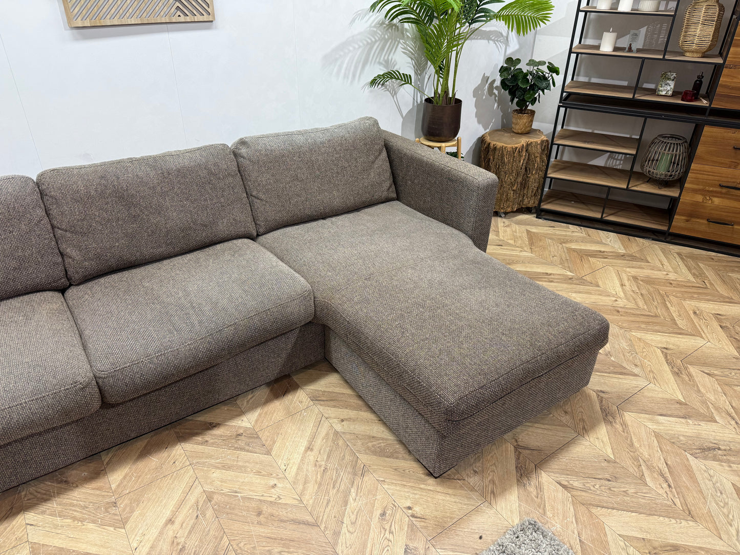 Bruine Stoffen U Bank ~ Losse Rugkussens