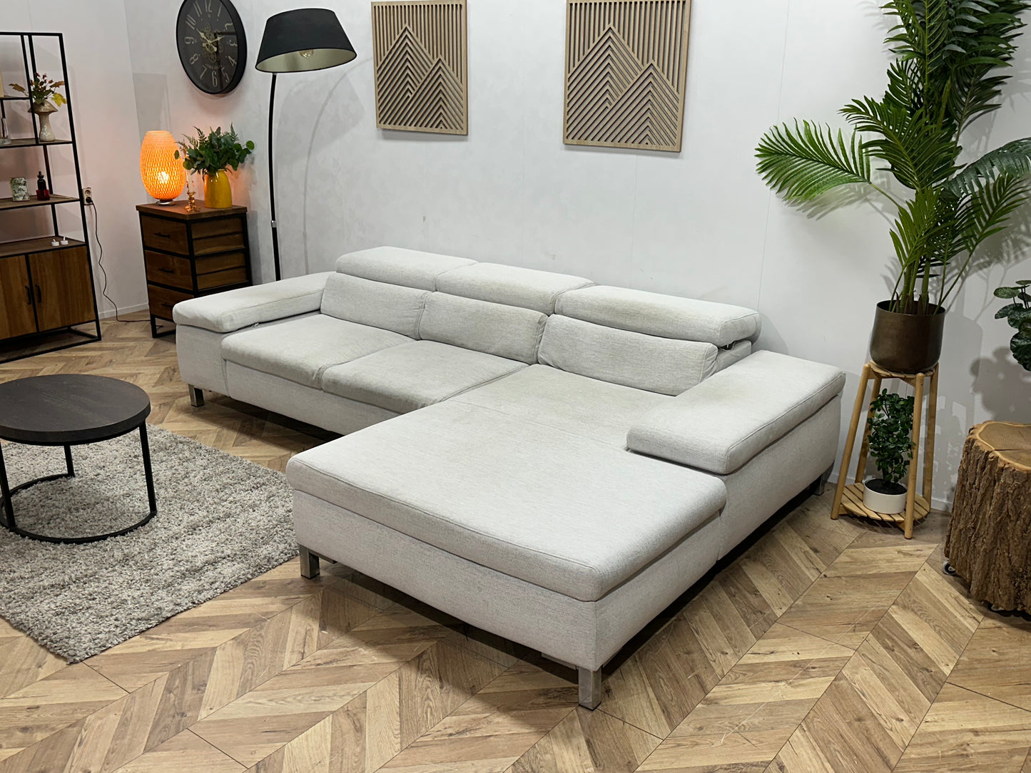 Licht Grijze Hoekbank ~ Inruilvoordeel