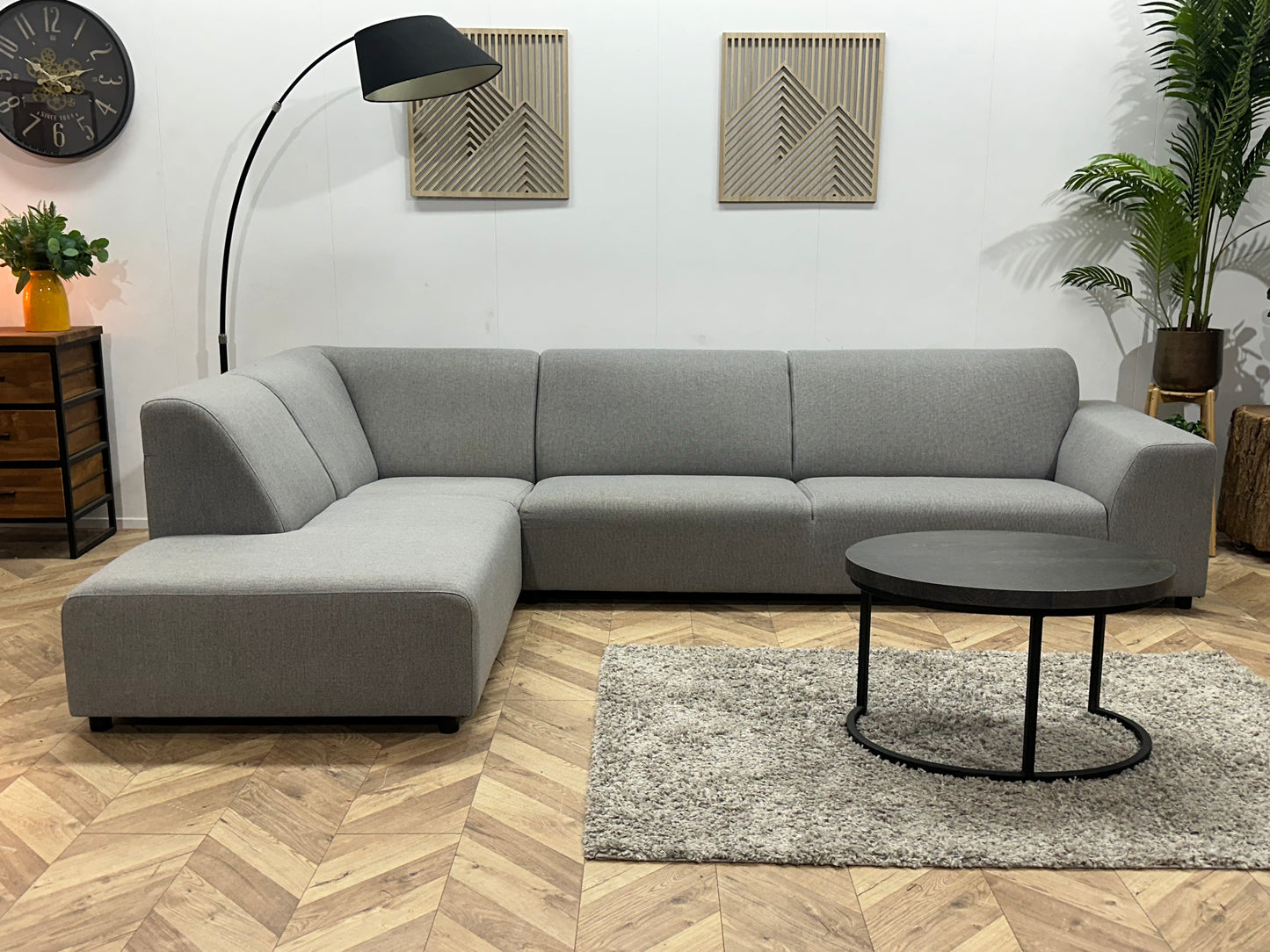 Licht Grijze Hoekbank ~ Nieuwstaat