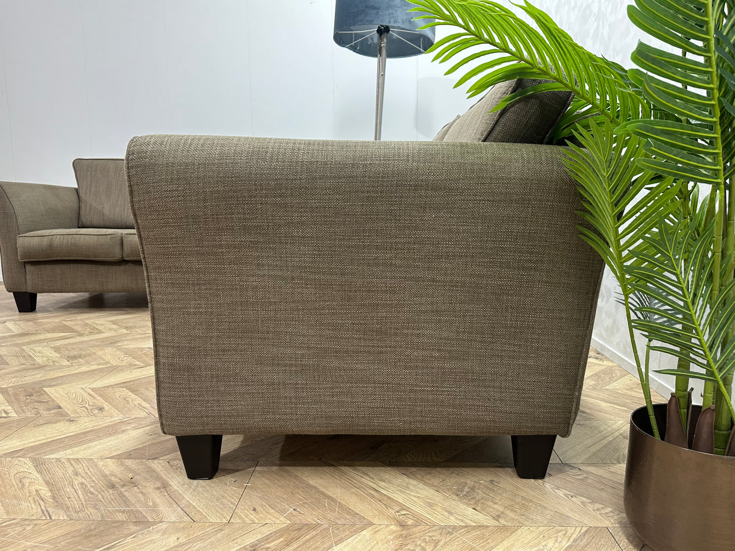 Licht Bruine Banken Set ~ Losse Kussens Met Afneembare Hoezen