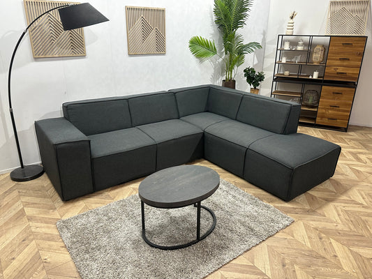 Antraciet Hoekbank ~ Inruilvoordeel