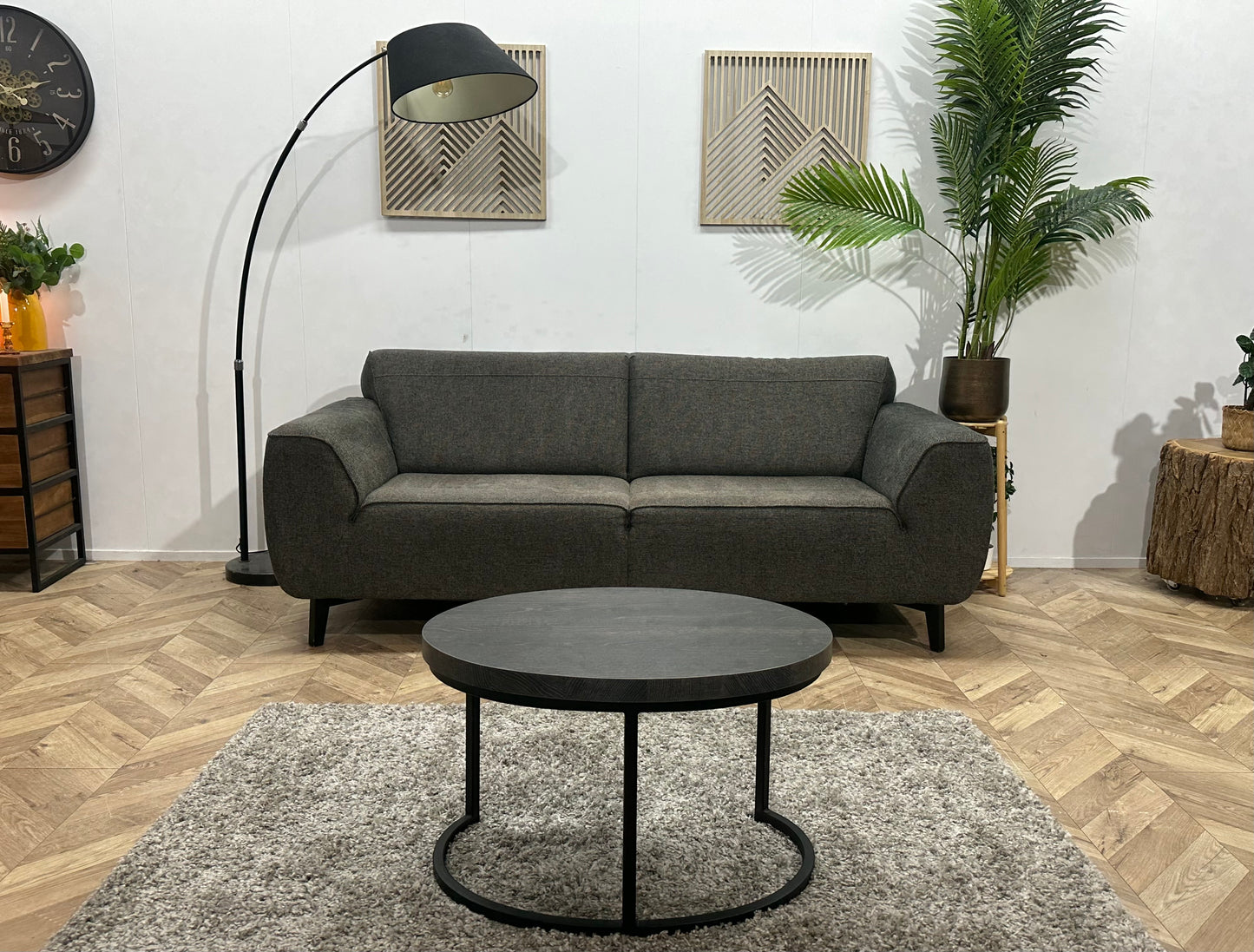 Xooon Grijze 2.5-Zits ~ Vaste Kussens