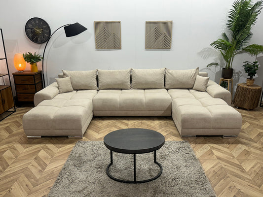 !Showroommodel! Crème Velvet U Bank