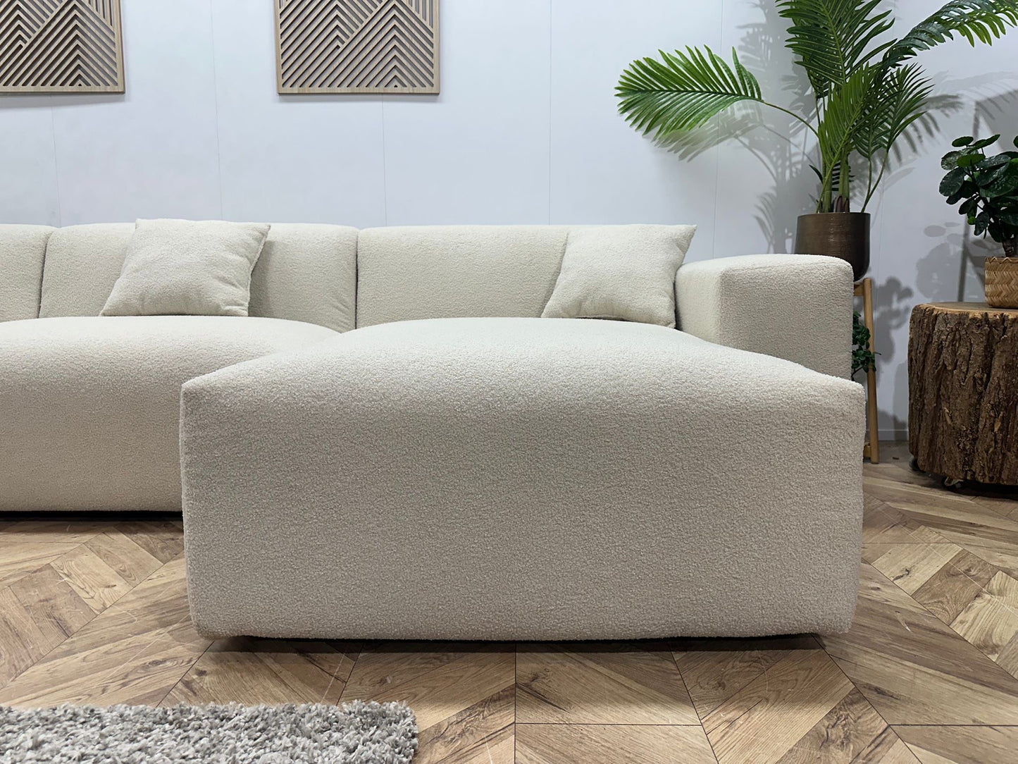 Hoekbank Den Haag XL Bouclé