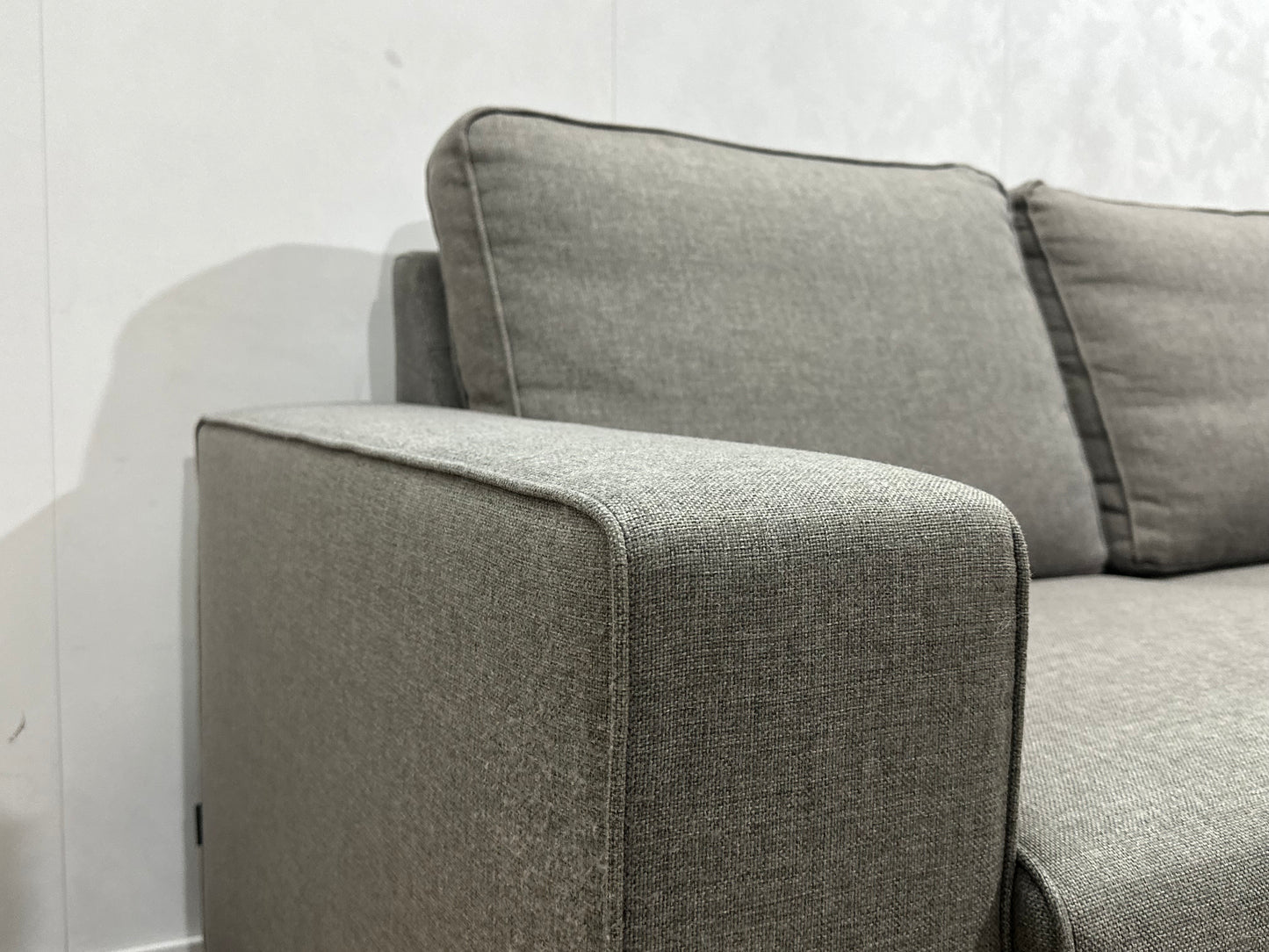 Woood Grijze Hoekbank ~ Inruilvoordeel