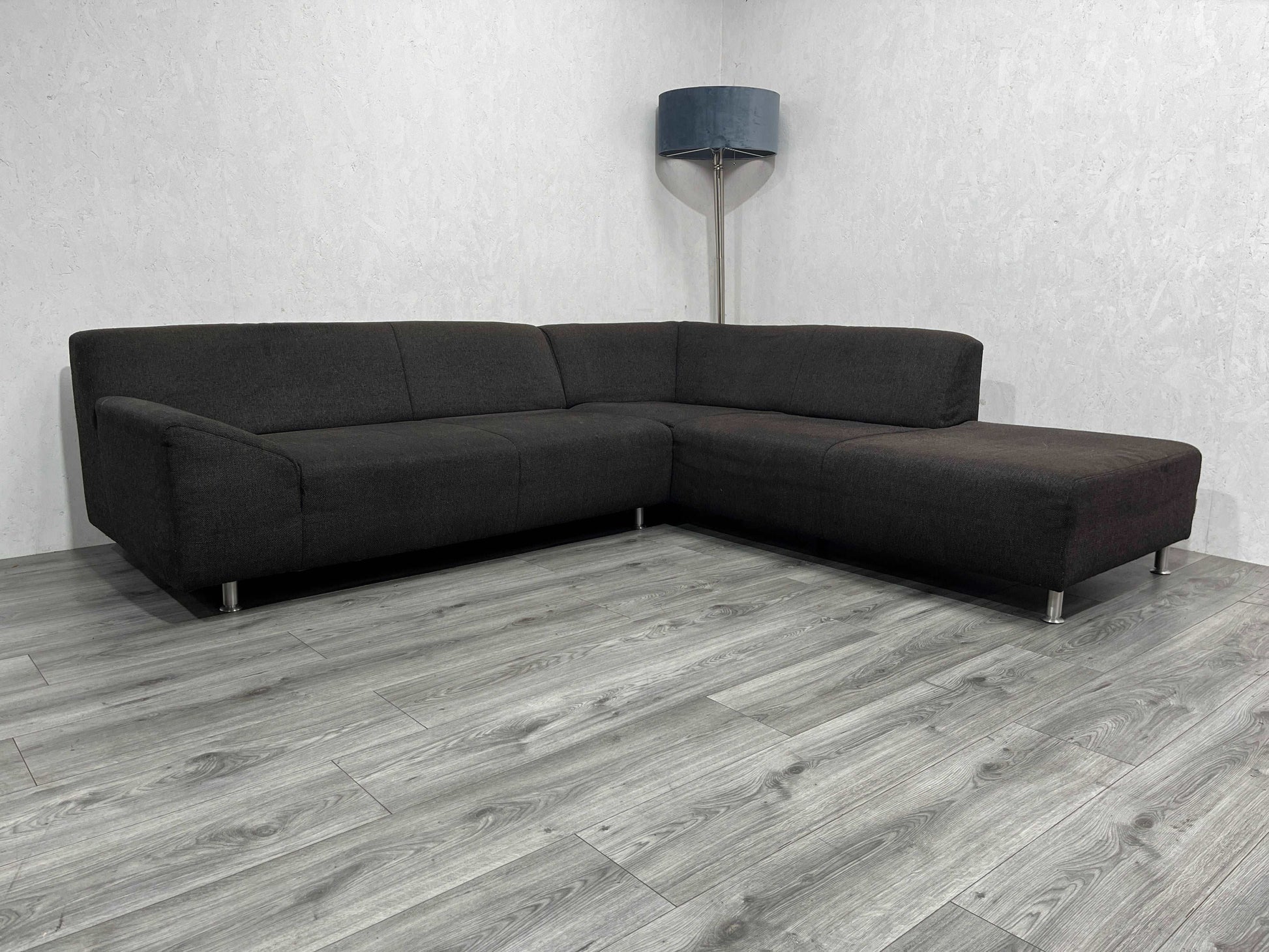 Donker Bruine Topform Hoekbank