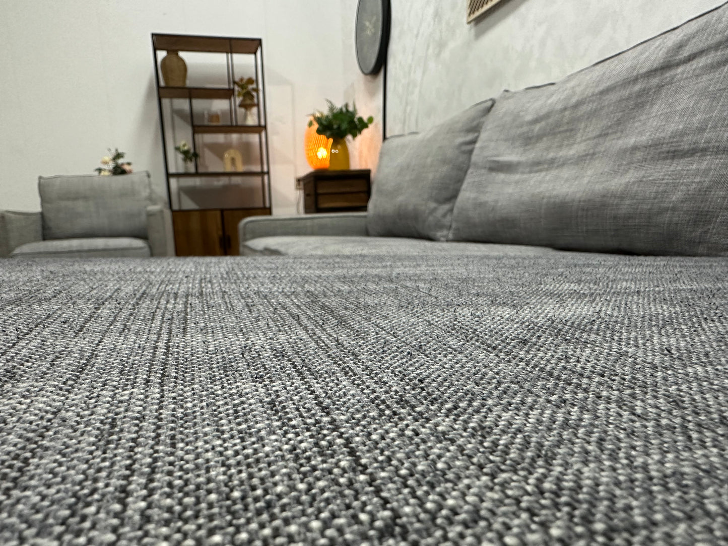 Licht Grijze Hoekbank Inc Fauteuil ~ Inruilvoordeel