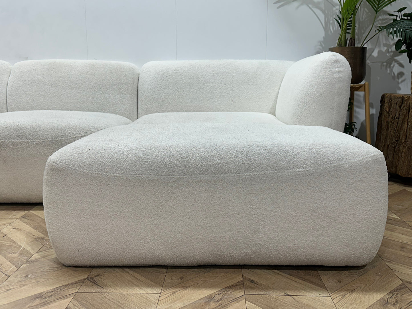 Witte Bouclé Stoffen U Bank ~ Inruilvoordeel