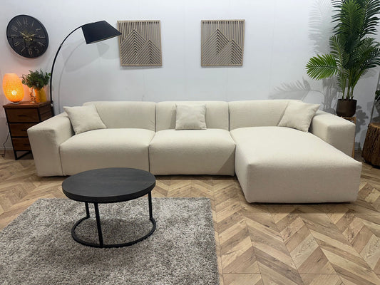 Hoekbank Den Haag XL Bouclé